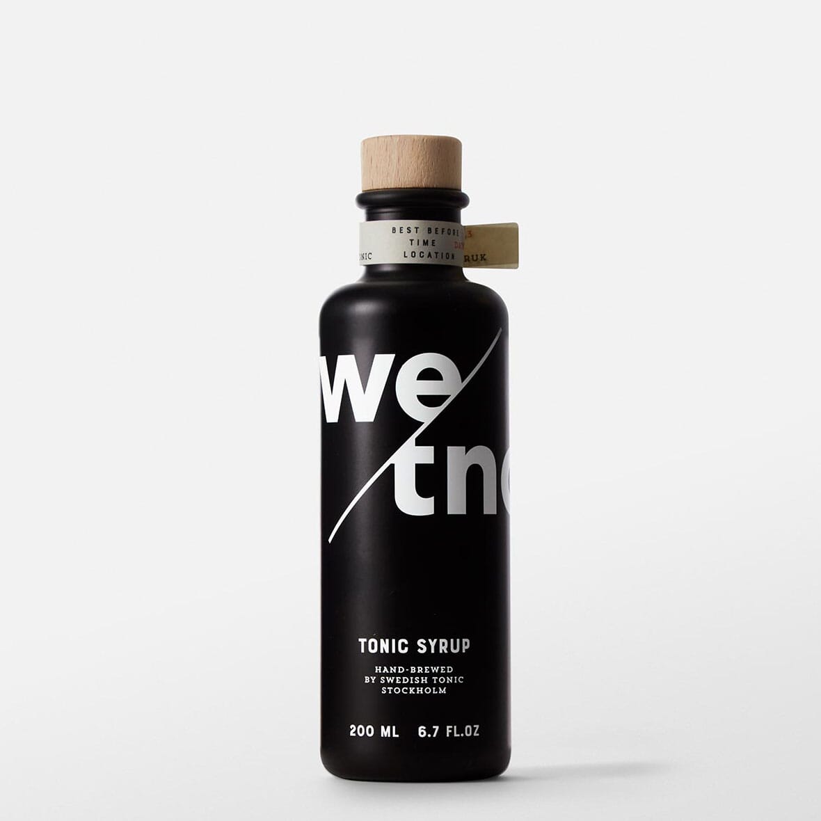 Award-winning tonic syrup from Swedish Tonic that takes your GT from ordinary to extraordinary