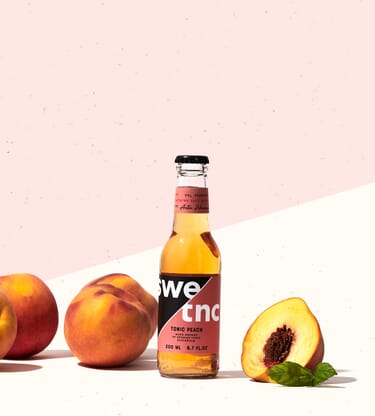 Tonic made with real peach for your Gin & Tonic
