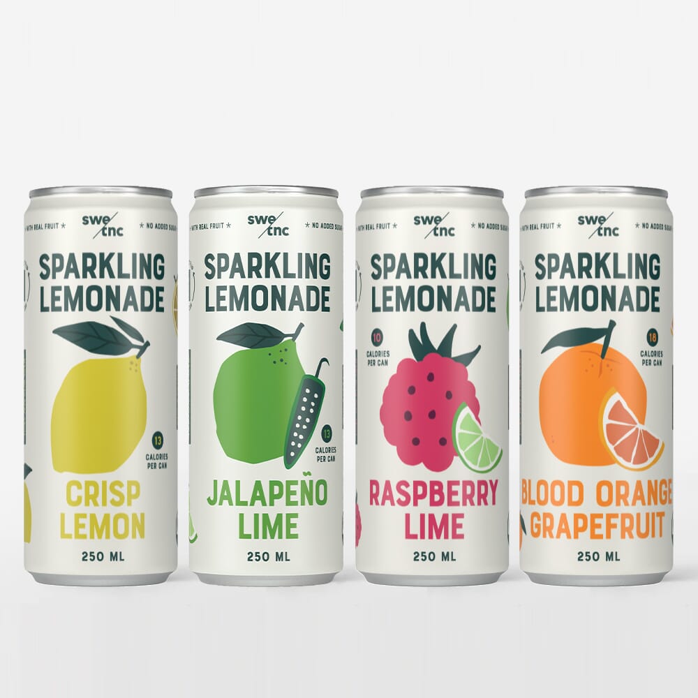 Sparkling Lemonades från Swedish Tonic. Utan tillsatt socker