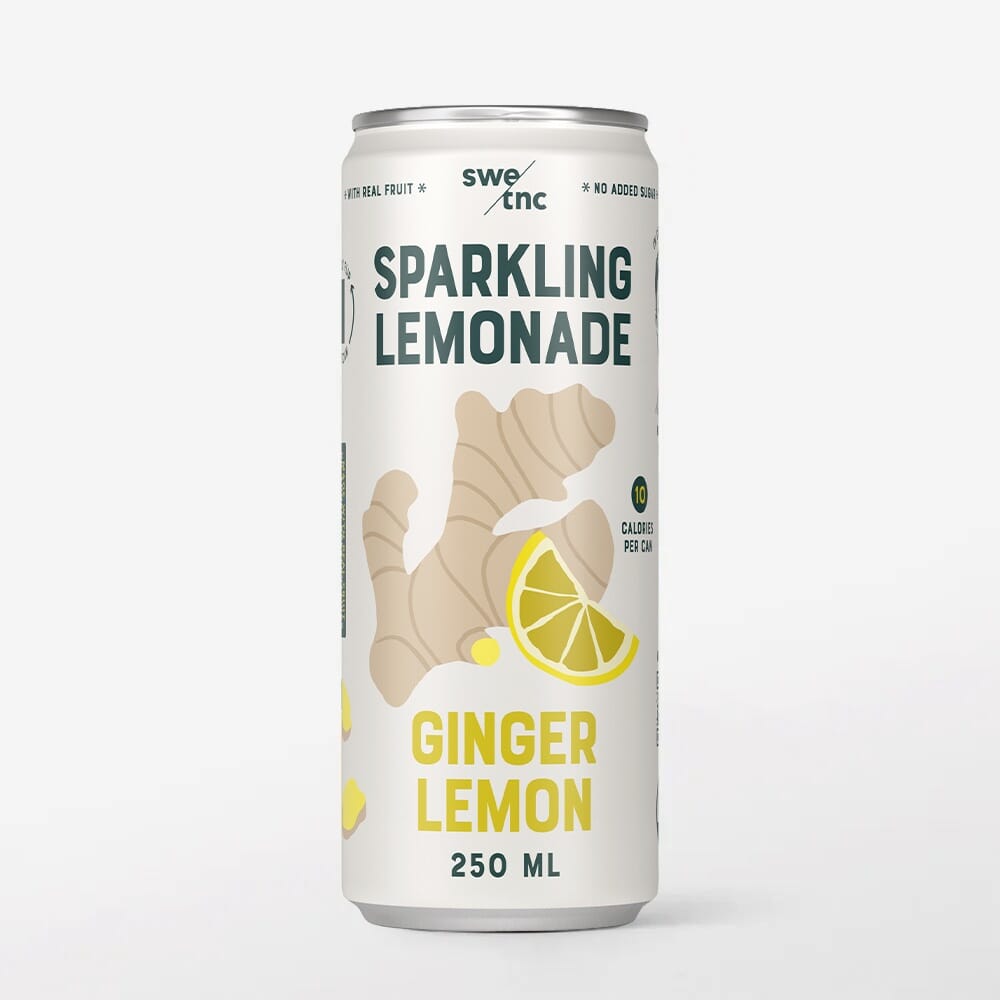Sparkling Lemonade Ginger Lemon framtagen i samarbete med Nikodemus Drömer